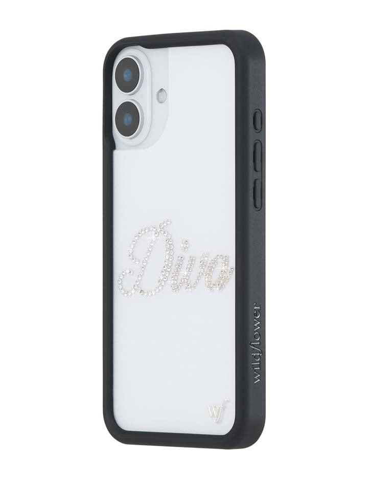Wildflower iPhone case 16 Plus Frankies Bikinis Rhinestone Diva Collab Rhinestones Cute