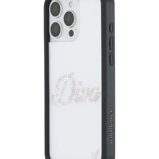 Wildflower iPhone case 16 Pro Max Frankies Bikinis Rhinestone Diva Collab Rhinestones Cute