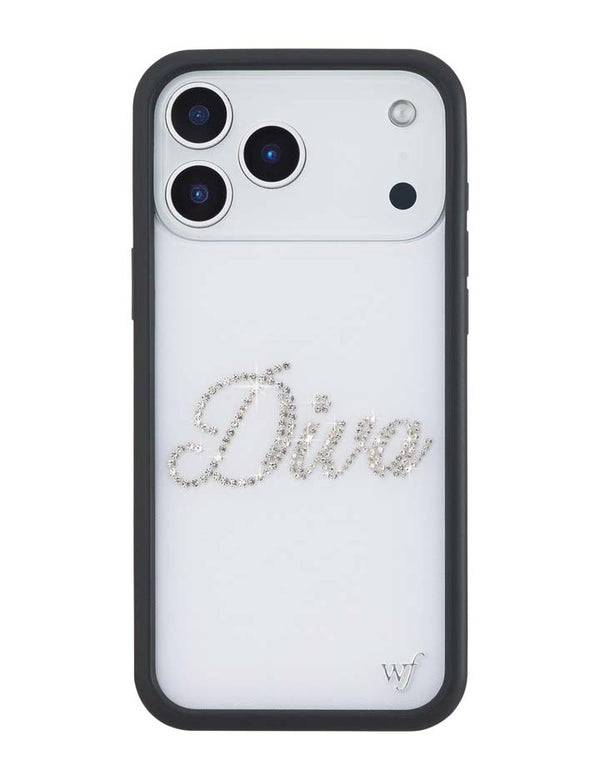 Wildflower iPhone case 17 Pro Max Frankies Bikinis Rhinestone Diva Collab Rhinestones Cute