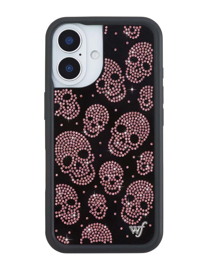 Better Half with Stas and Vic Rhinestone Skull | Black and Pink