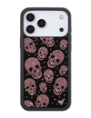 Wildflower iPhone case 18 Pro Max Better Half with Stas and Vic Rhinestone Skull Black Pink Cute