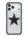 Wildflower iPhone case 18 Pro Max Rhinestone Star White Black Silver Cute