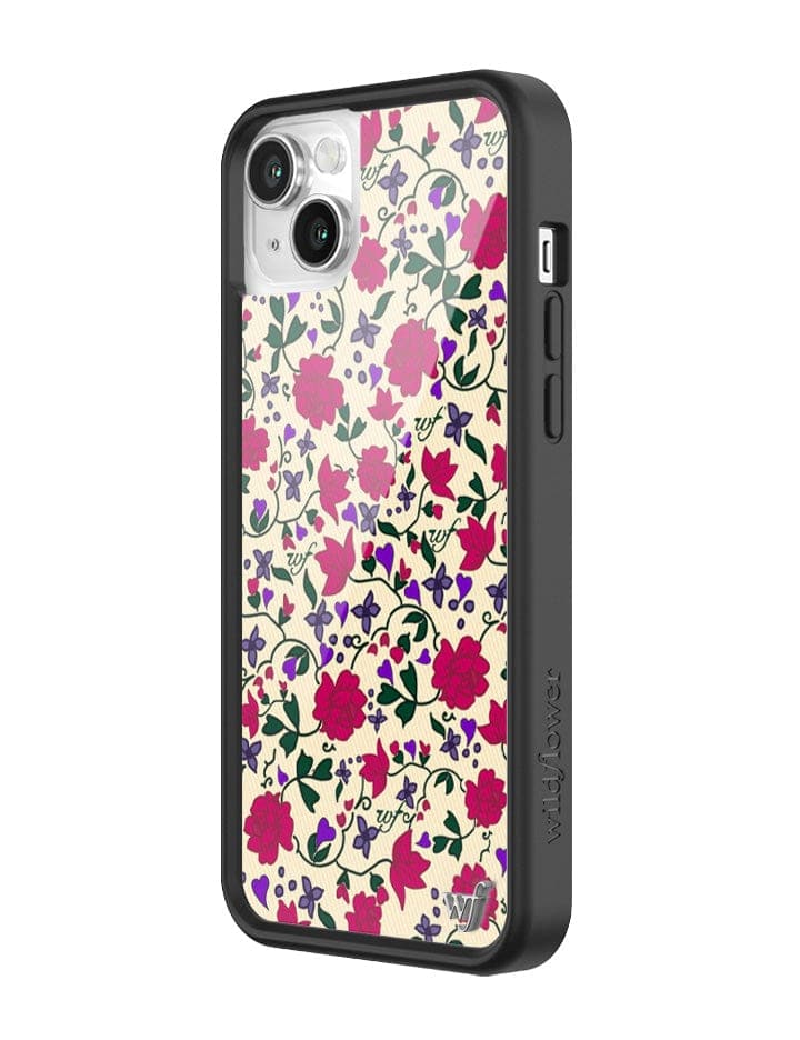 Wildflower Rose Romance iPhone 14 Case