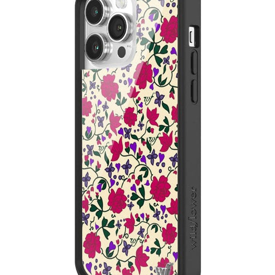 Wildflower Rose Romance iPhone 14 Pro Max Case