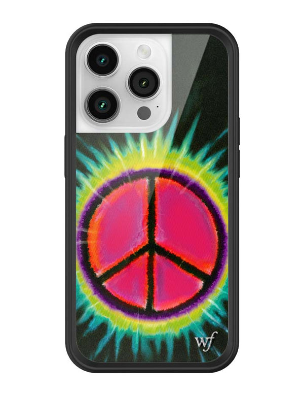 Wildflower iPhone case 14 Pro Sav Hudson Peace Sign Cute