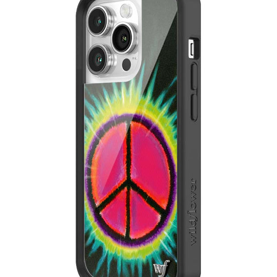 Wildflower iPhone case 14 Pro Sav Hudson Peace Sign Cute