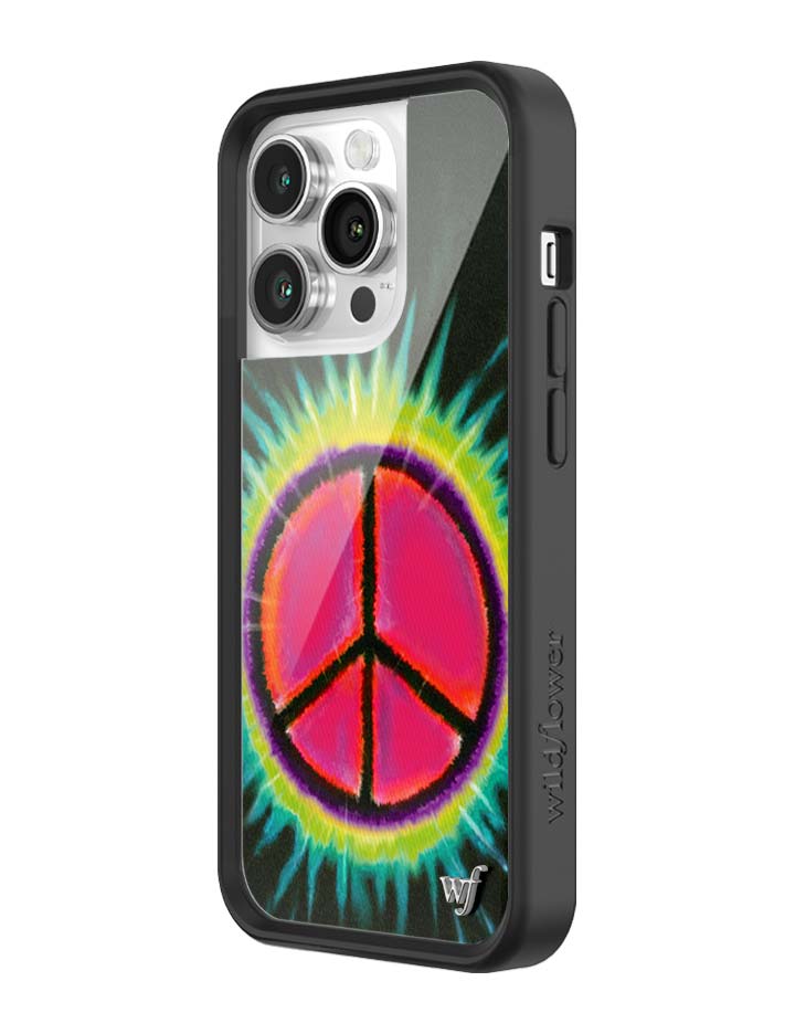 Wildflower iPhone case 14 Pro Sav Hudson Peace Sign Cute