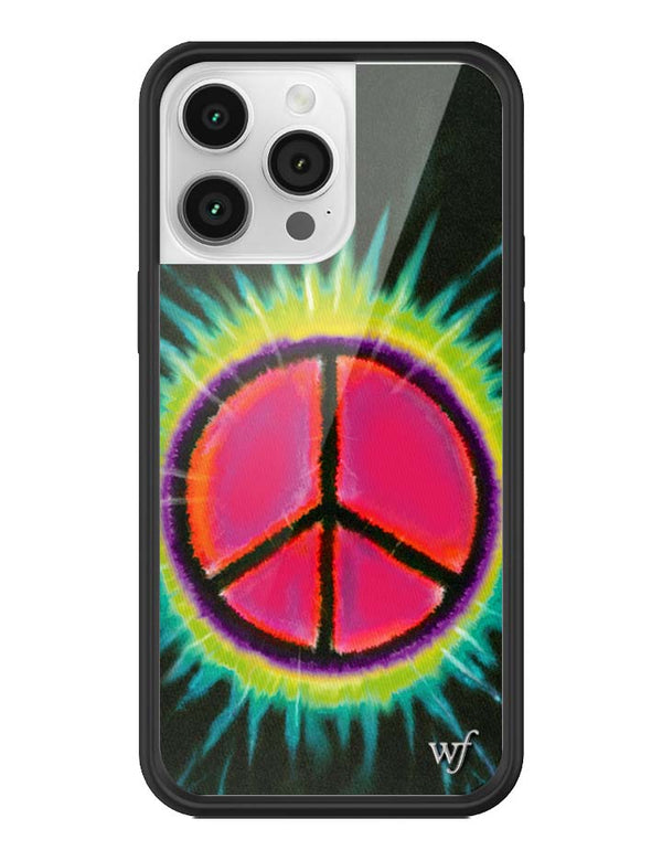 Wildflower iPhone case 14 Pro Max Sav Hudson Peace Sign Cute