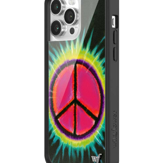 Wildflower iPhone case 14 Pro Max Sav Hudson Peace Sign Cute