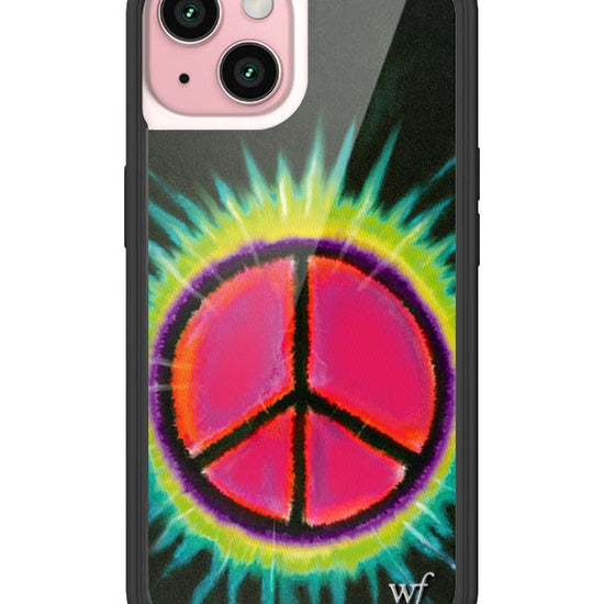 Wildflower iPhone case 15 Sav Hudson Peace Sign Cute