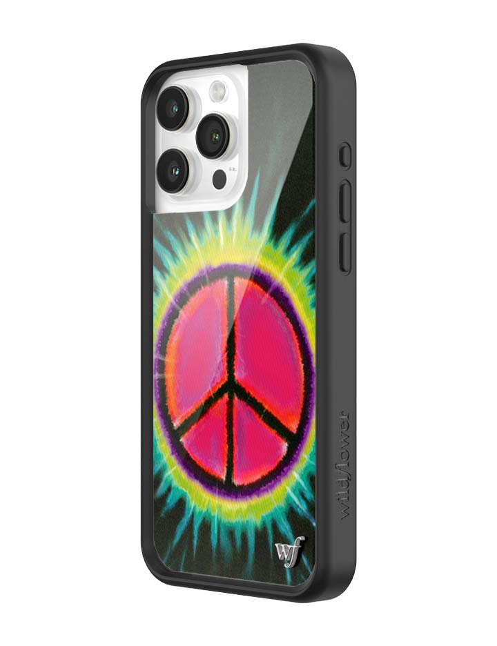 Wildflower iPhone case 15 Pro Max Sav Hudson Peace Sign Cute