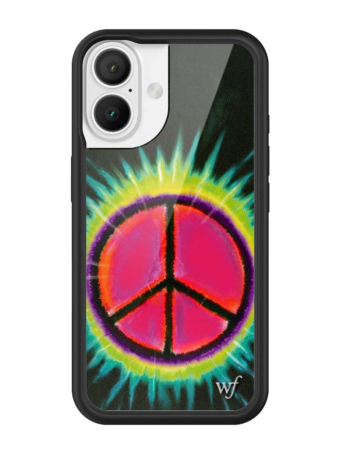 Wildflower iPhone case 16 Sav Hudson Peace Sign Cute