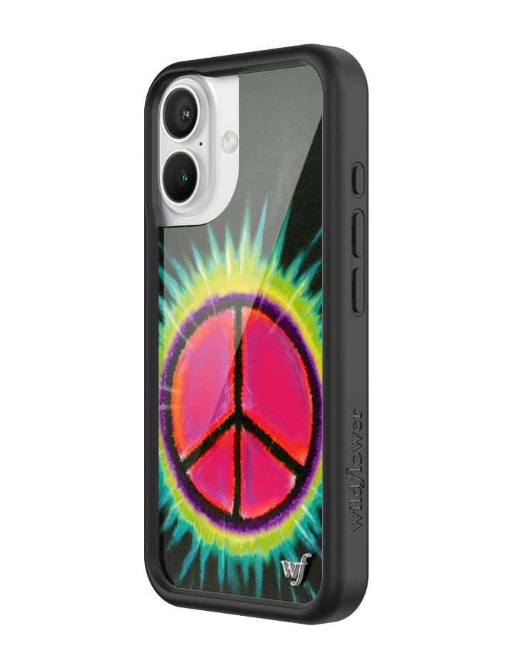 Wildflower iPhone case 16 Sav Hudson Peace Sign Cute