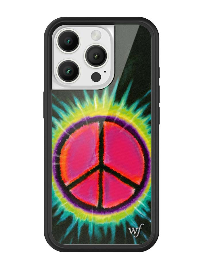 Wildflower iPhone case 16 Pro Sav Hudson Peace Sign Cute