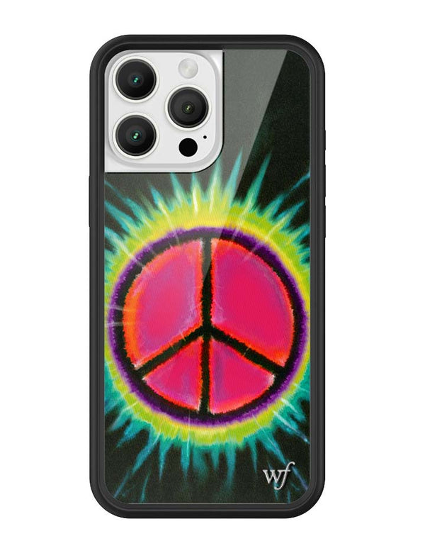 Wildflower iPhone case 16 Pro Max Sav Hudson Peace Sign Cute