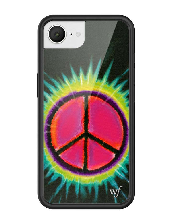 Wildflower iPhone case 17e Sav Hudson Peace Sign Cute