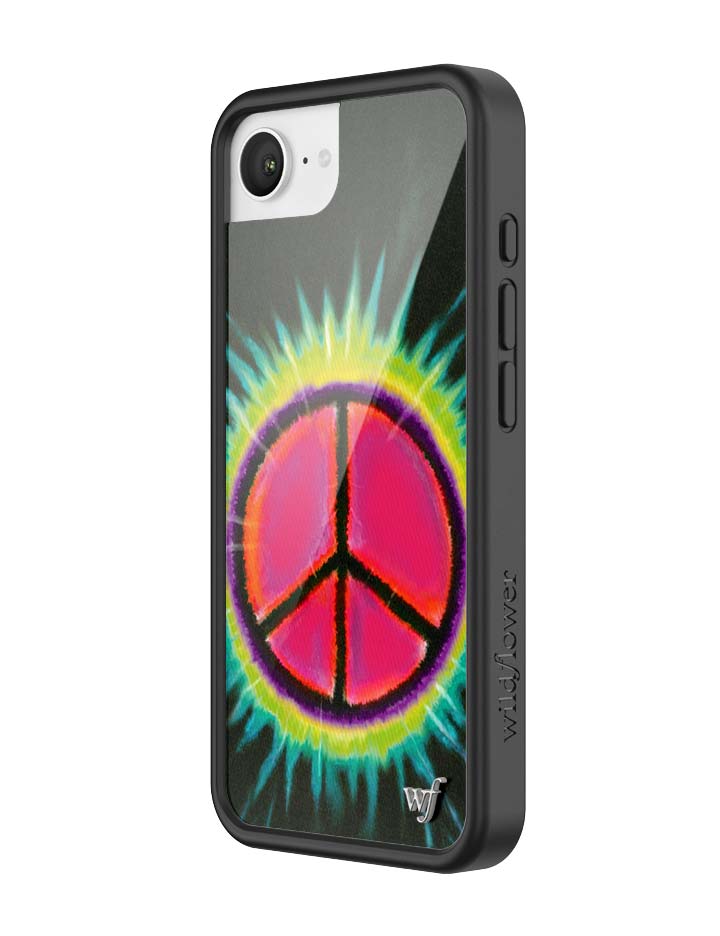 Wildflower iPhone case 17e Sav Hudson Peace Sign Cute