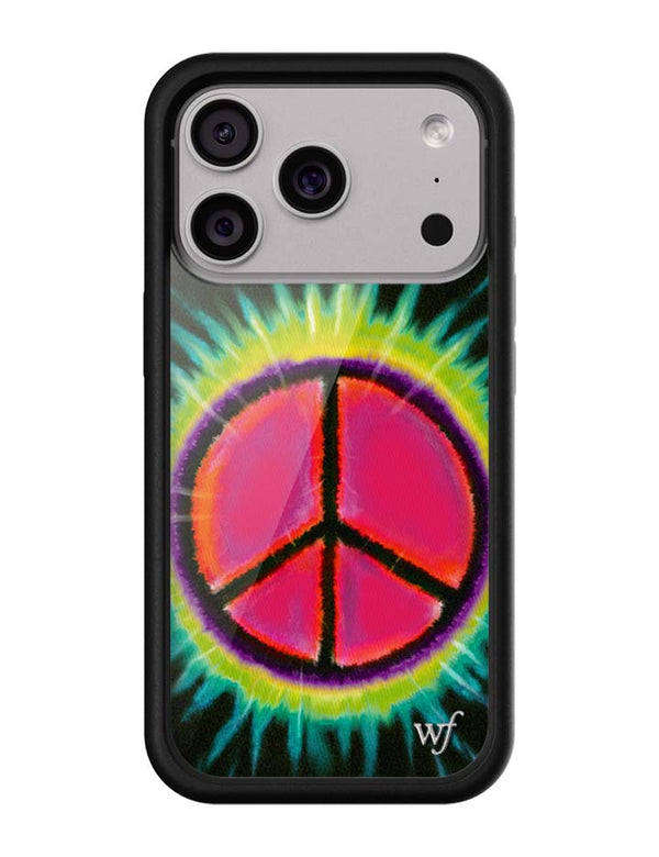 Wildflower iPhone case 17 Pro Sav Hudson Peace Sign Cute
