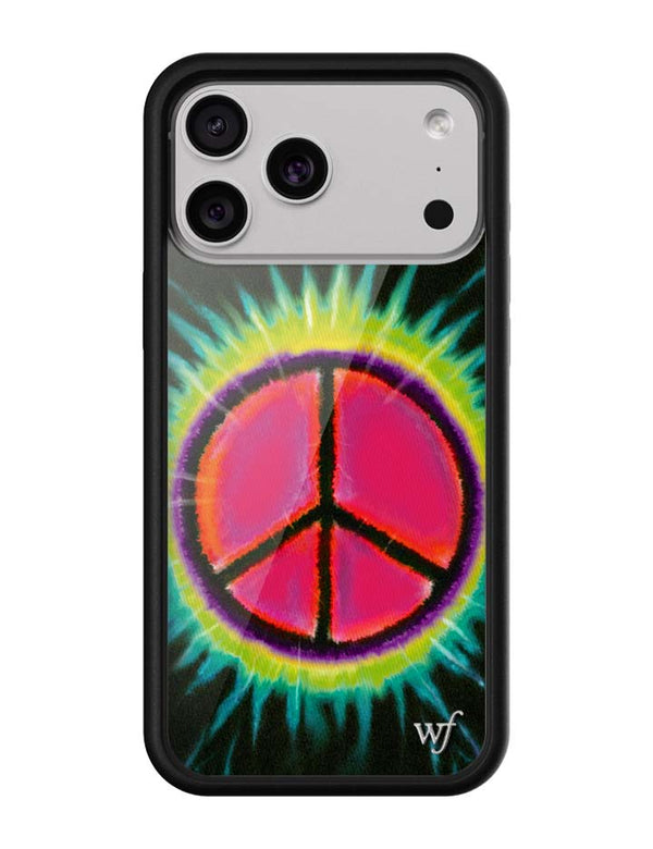 Wildflower iPhone case 17 Pro Max Sav Hudson Peace Sign Cute