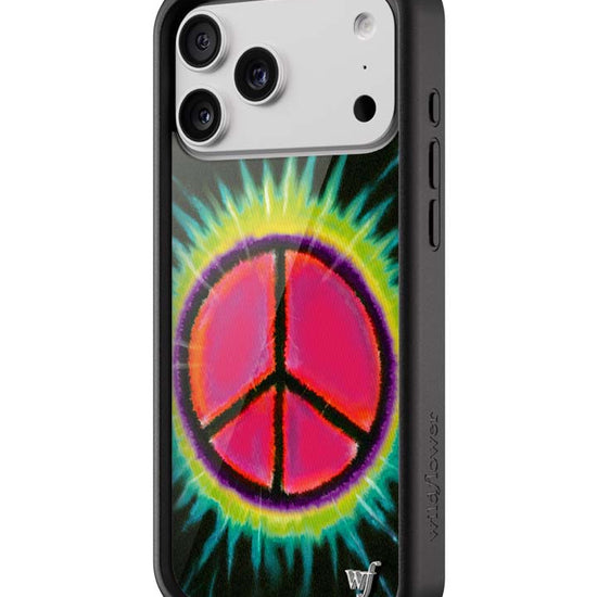 Wildflower iPhone case 17 Pro Max Sav Hudson Peace Sign Cute