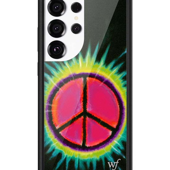 Wildflower Galaxy S25 case Ultra Sav Hudson Peace Sign Cute