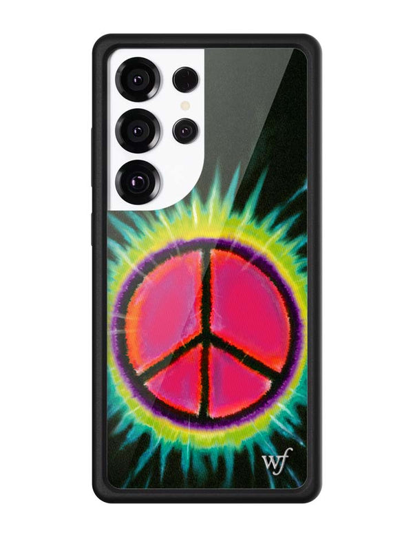 Wildflower Galaxy S25 case Ultra Sav Hudson Peace Sign Cute
