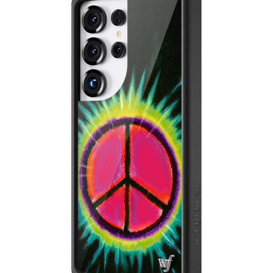 Wildflower Galaxy S25 case Ultra Sav Hudson Peace Sign Cute