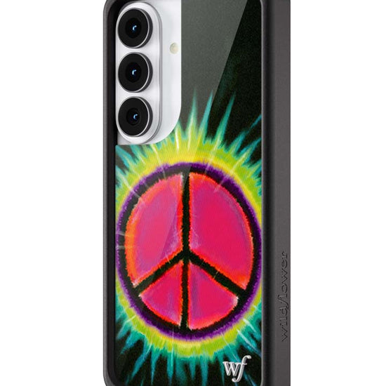 Wildflower Galaxy S26 case Sav Hudson Peace Sign Cute