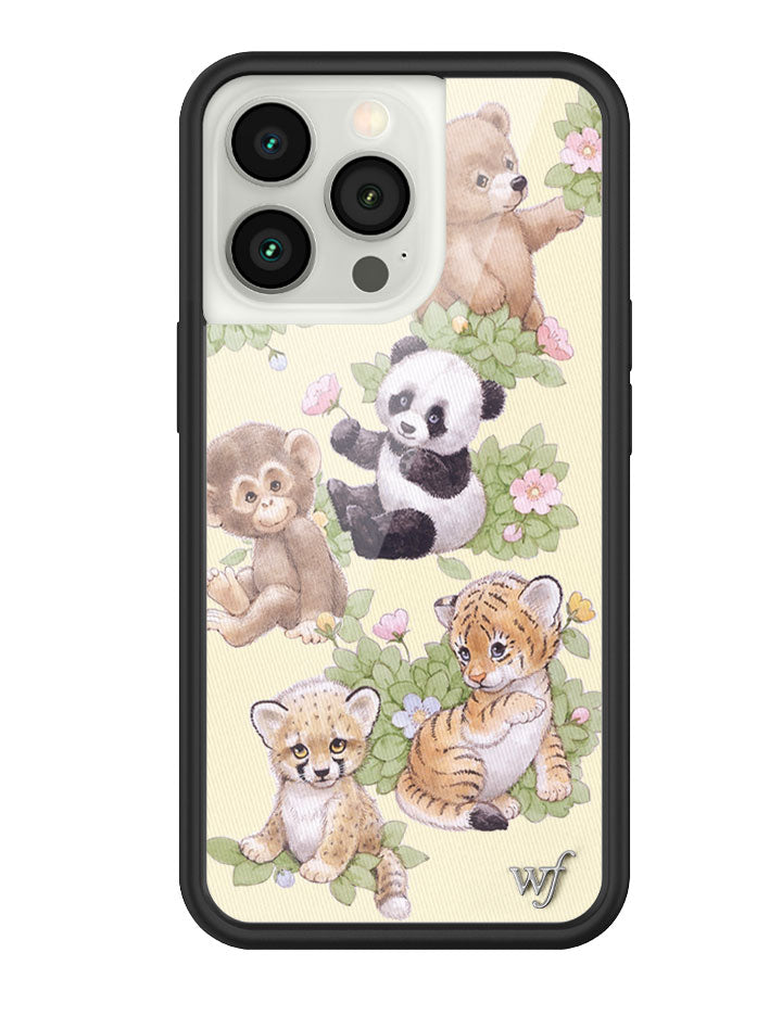 Wildflower Safari Babies iPhone 13 Pro Case Wildflower Cases