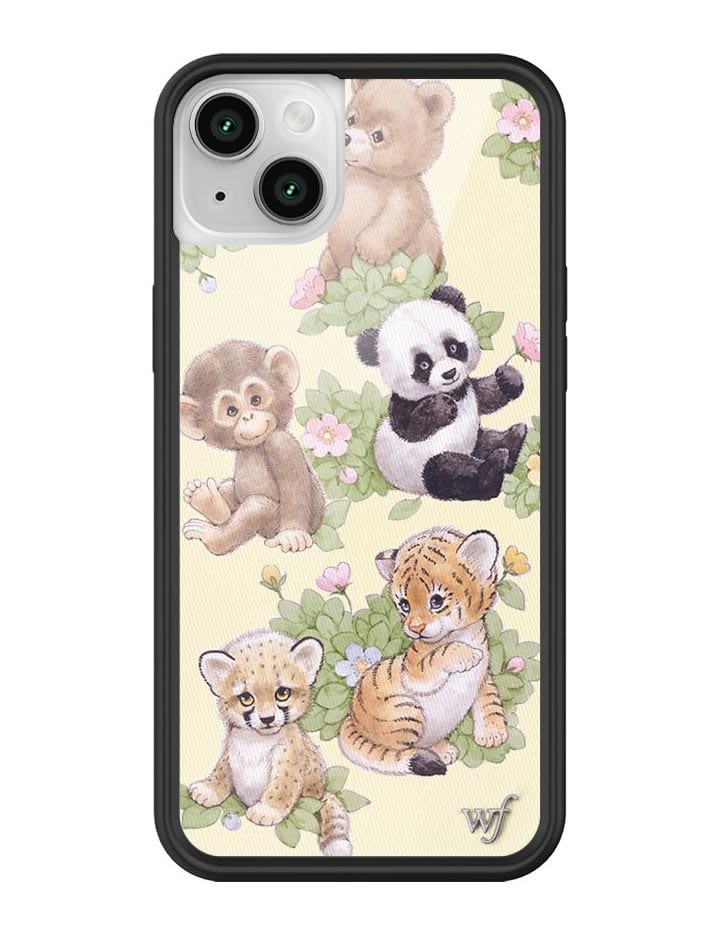 Wildflower Safari Babies iPhone 14 Case Wildflower Cases