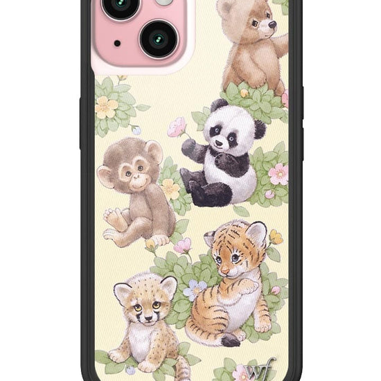 wildflower safari babies iphone 15 case