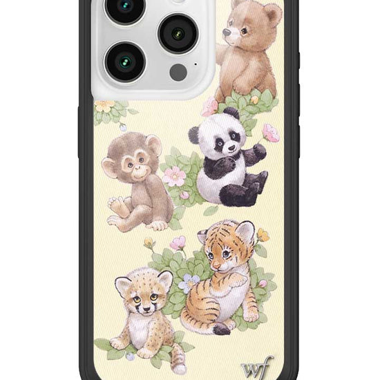 wildflower safari babies iphone 15 pro case