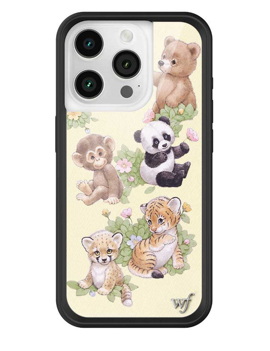 wildflower safari babies iphone 15 pro case