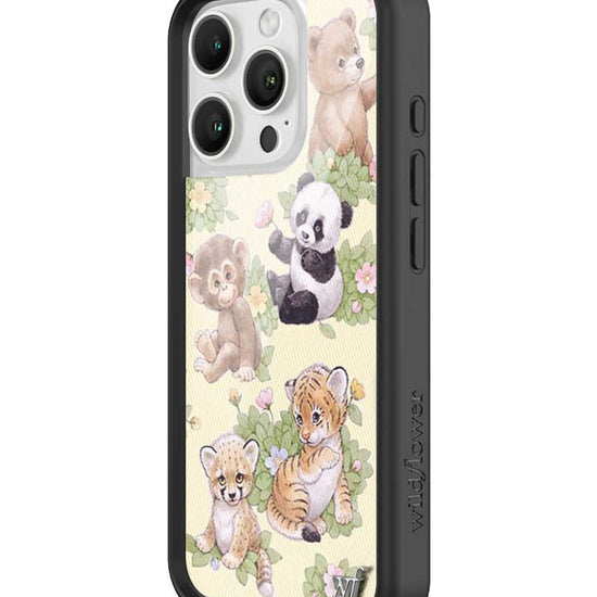 Wildflower Safari Babies iPhone 16 Pro Case