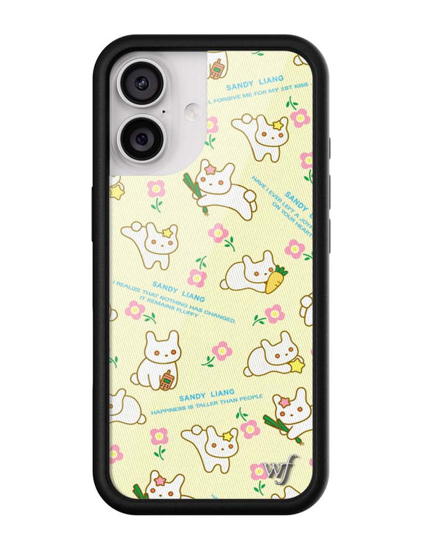 Wildflower iPhone case 17 Sandy Liang Bunny Gift Wrap Yellow Cute
