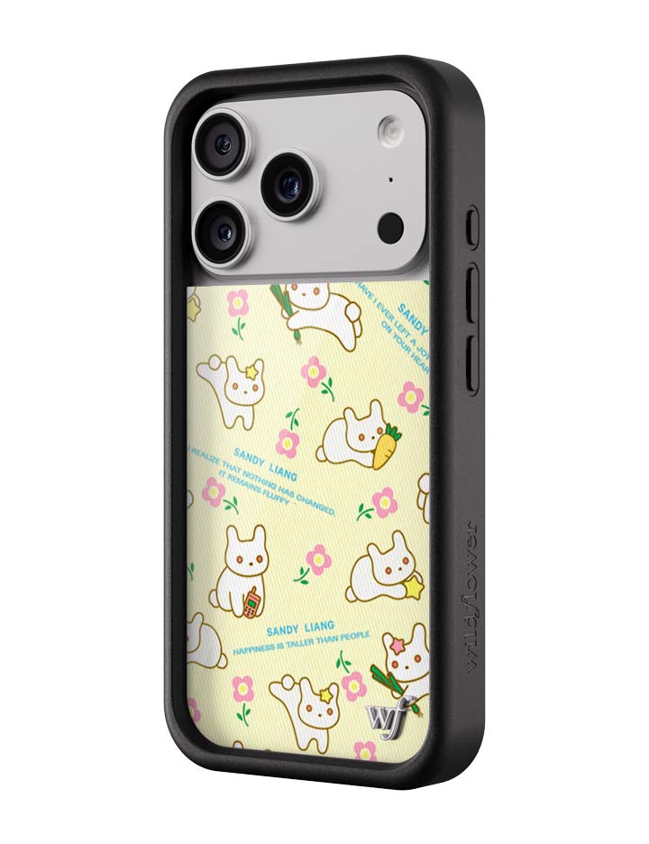 Sandy Liang Bunny Gift Wrap iPhone 17 Pro Case – Wildflower Cases