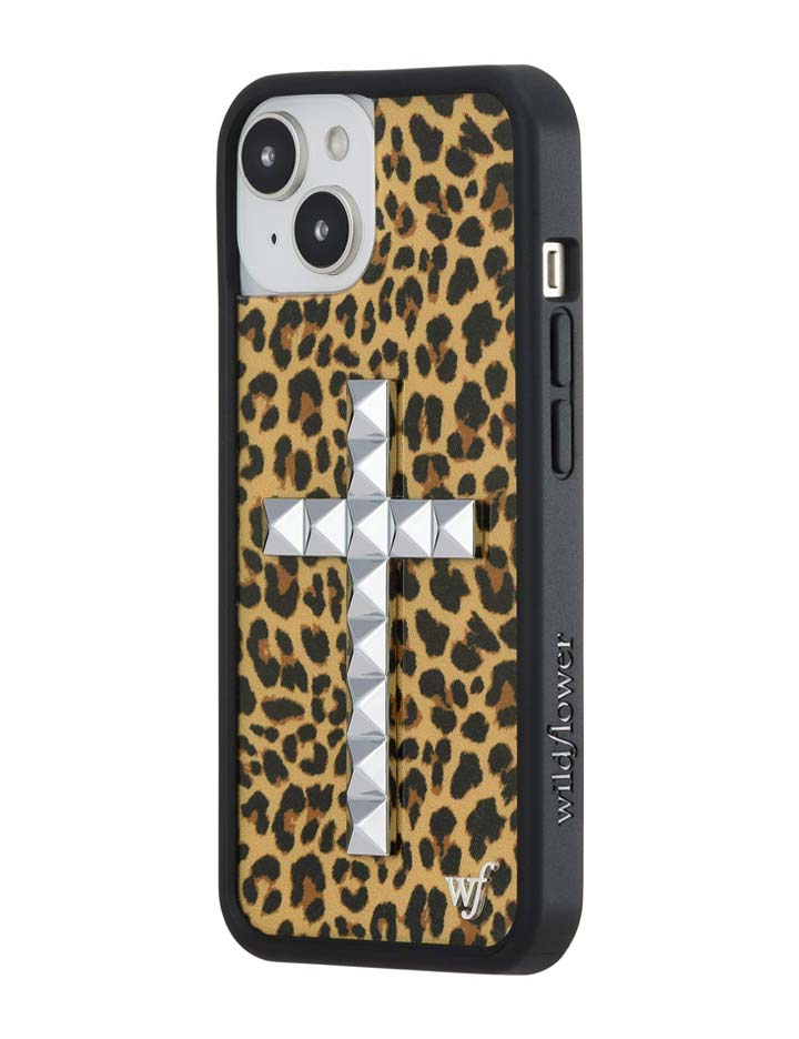 Wildflower iPhone case 14 Stud Camo Meow Leopard Cute