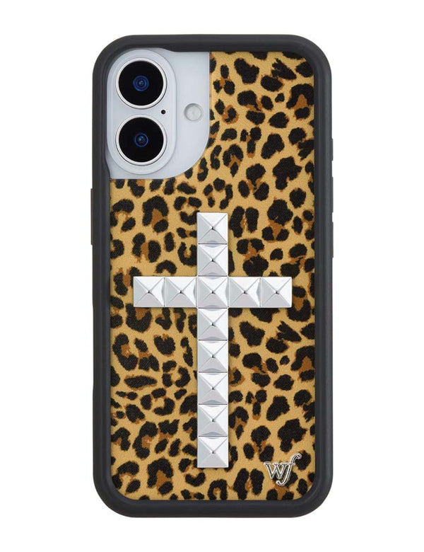 Wildflower iPhone case 16 Stud Camo Meow Leopard Cute
