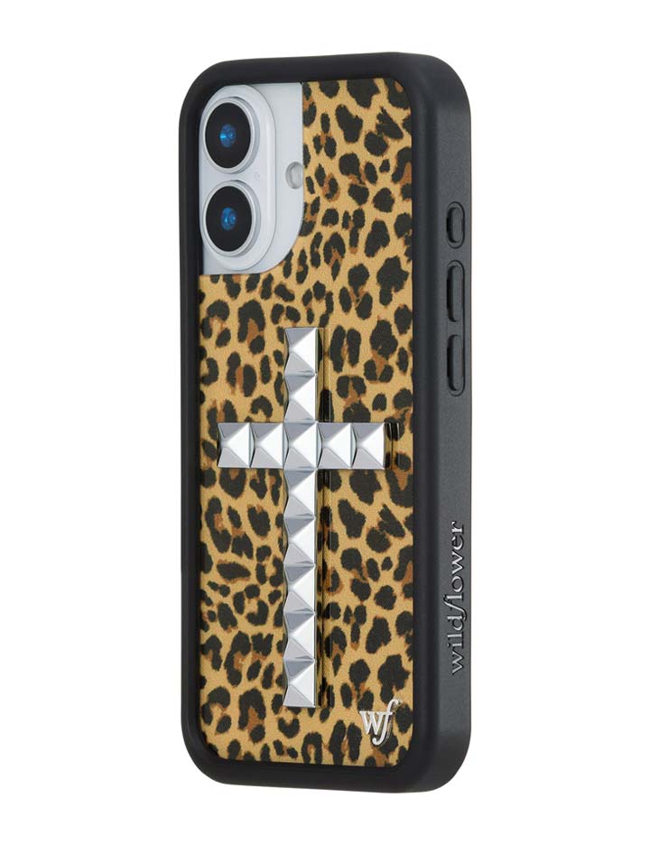 Wildflower iPhone case 17 Stud Camo Meow Leopard Cute