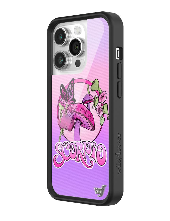 Wildflower Scorpio iPhone 14 Pro Case