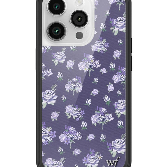wildflower sugar plum floral iphone 14pro