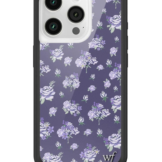 wildflower sugar plum floral iphone 15pro case