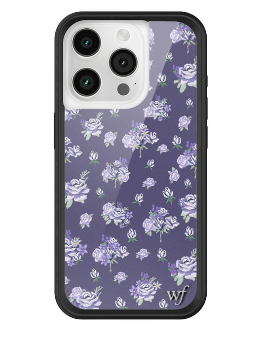 wildflower sugar plum floral iphone 15pro case