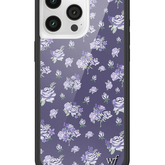 wildflower sugar plum floral iphone 15pro max case