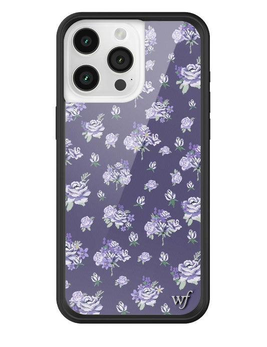 wildflower sugar plum floral iphone 15pro max case