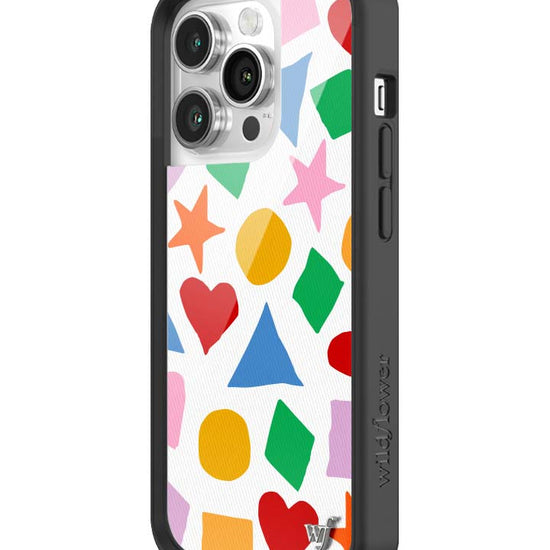 Wildflower iPhone case 14 Pro Slushy Noobz Shapes and Colors Red Cute