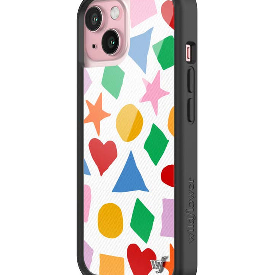Wildflower iPhone case 15 Slushy Noobz Shapes and Colors Red Cute