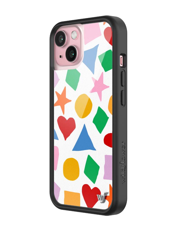 Wildflower iPhone case 15 Slushy Noobz Shapes and Colors Red Cute