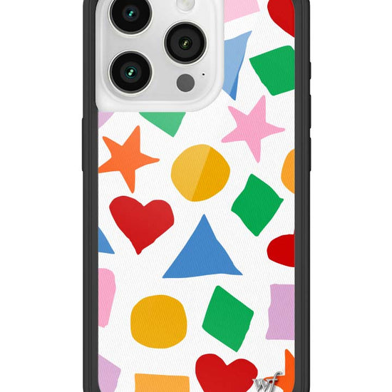 Wildflower iPhone case 15 Pro Slushy Noobz Shapes and Colors Red Cute