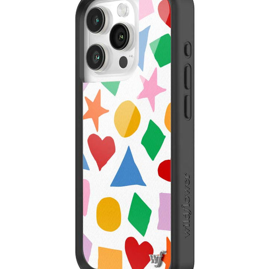 Wildflower iPhone case 15 Pro Slushy Noobz Shapes and Colors Red Cute